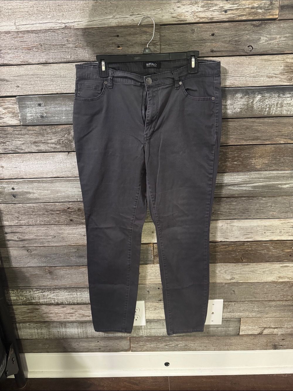 Buffalo David Bitton Slim Women’s Skinny Jeans in Charcoal Gray
